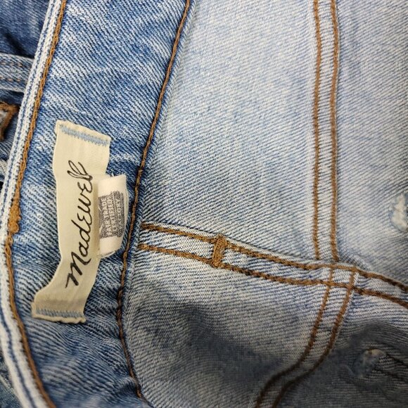 Madewell Denim Wash The Curvy Perfect Destroyed Vintage Women's Jeans | Size 27 - Picture 7 of 11